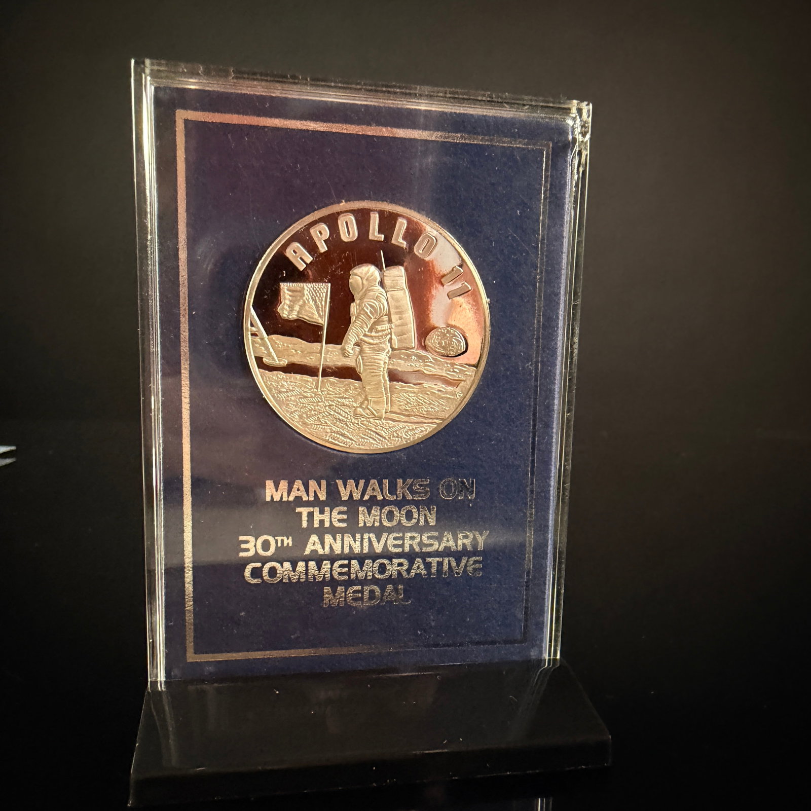 US 1999 Apollo 11 30th Anniversary Medal, Sterling Silver (1 of 5)