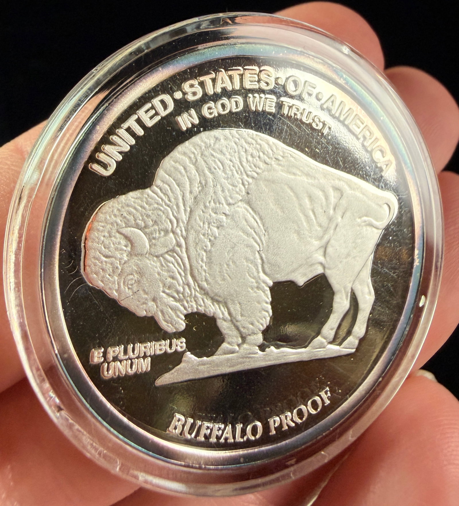 2007 US Buffalo Proof Commemorative Round - 2