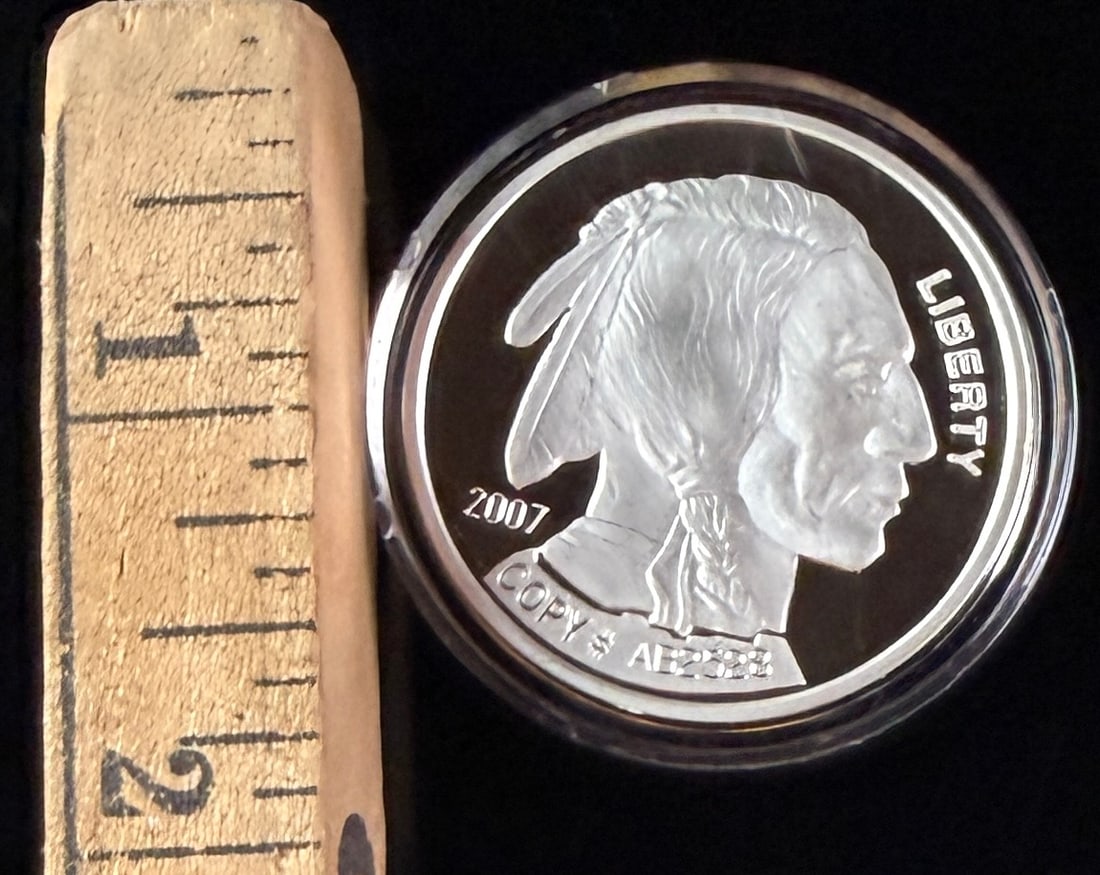 2007 US Buffalo Proof Commemorative Round - 3