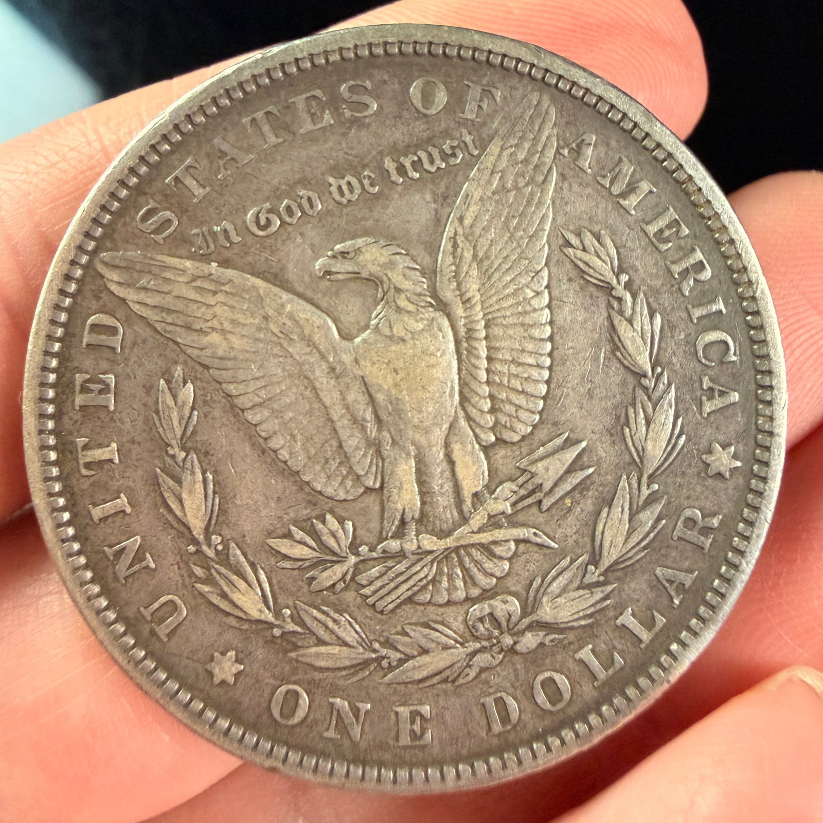 1883 US Morgan Silver Dollar - 2