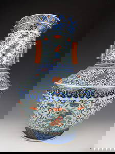 Porcelain doucai vase