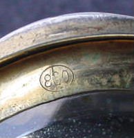 Antique Enameled Silver Box Compact - 3