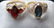 110K: 2 14kt Yellow Gold Sapphire Ruby Diamond Rings