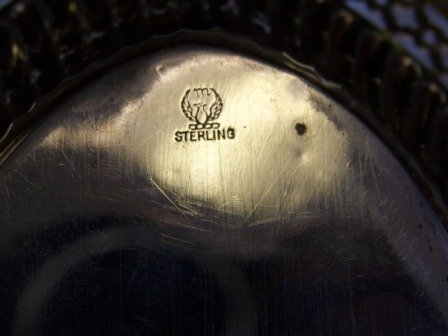 9.3oz Sterling Reticulated Bread Tray - 4