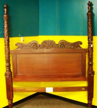 413 Ralph Lauren 4 Post Safari British Colonial Bed