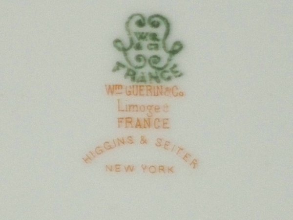 Vintage 3 Pc Wm. Guerin & Co Limoges Tureen & Tray - 6