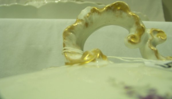 Vintage 3 Pc Wm. Guerin & Co Limoges Tureen & Tray - 9