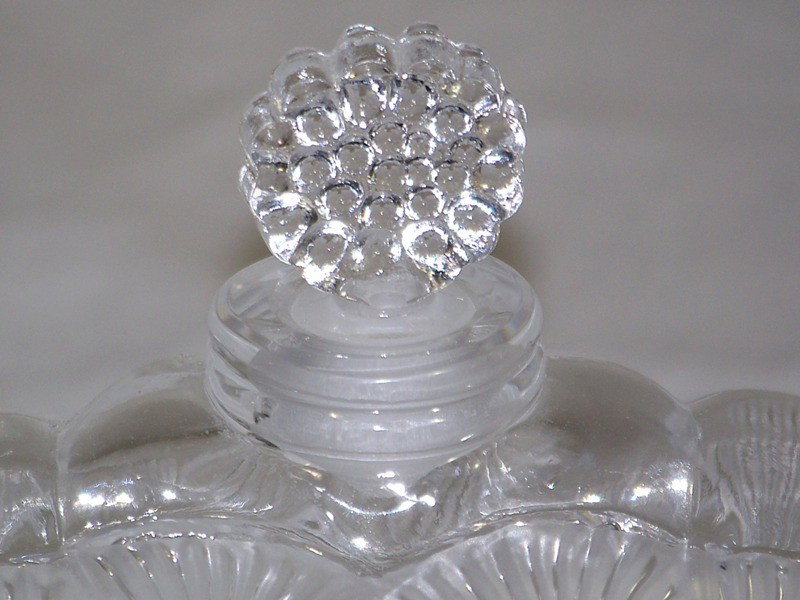 Vintage Lalique 2 Flowers Deux Fleurs Perfume Bottl - 3