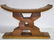 250: Mid Century Modern Wooden Carved Curved Window Sea - 2