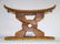 250: Mid Century Modern Wooden Carved Curved Window Sea - 3