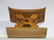 250: Mid Century Modern Wooden Carved Curved Window Sea - 5