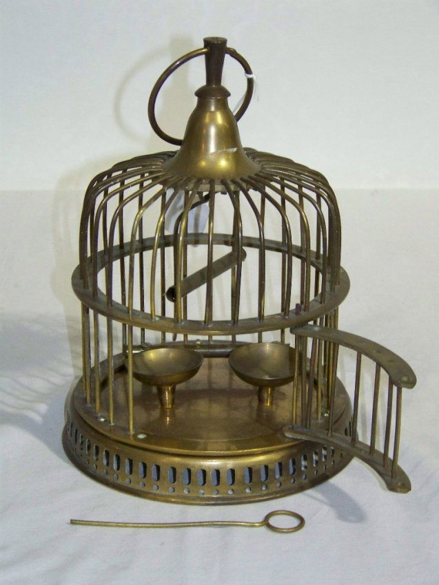 43 Vintage Brass Bird Cage Lot 43