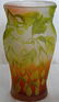 125: GALLE 3 COLOR CAMEO ART GLASS VASE