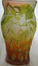 125: GALLE 3 COLOR CAMEO ART GLASS VASE - 7