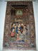 Vintage Signed Silk Tabriz Figural Carpet/Rug