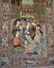 Vintage Signed Silk Tabriz Figural Carpet/Rug - 4
