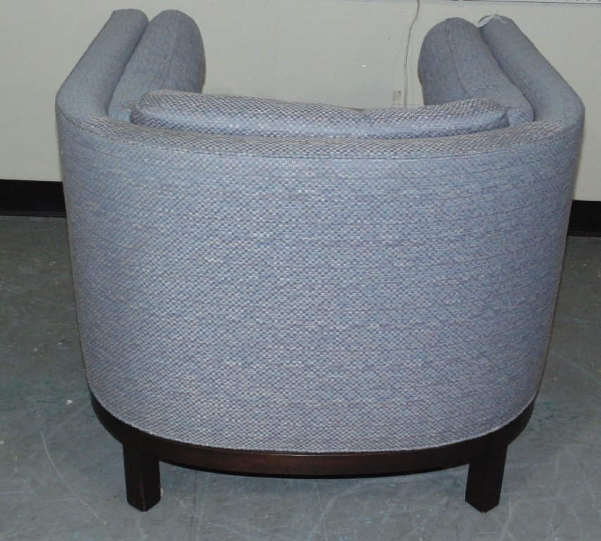 Mid C. Modern Upholstered Tub Chair by "Dunbar" - 5