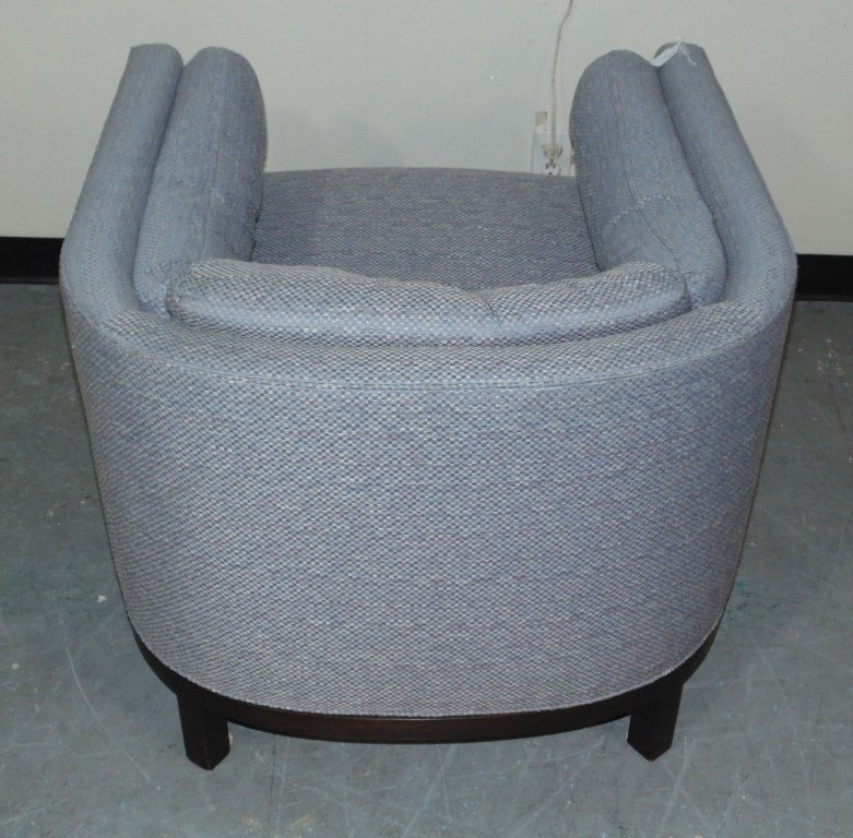 Mid C. Modern Upholstered Tub Chair by "Dunbar" - 6