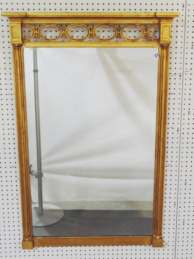 Vintage John Widdicomb Gold Gilt Mirror: Vintage John Widdicomb Gold Gilt Mirror.Hangs app.48" tall,31 1/2" wide.