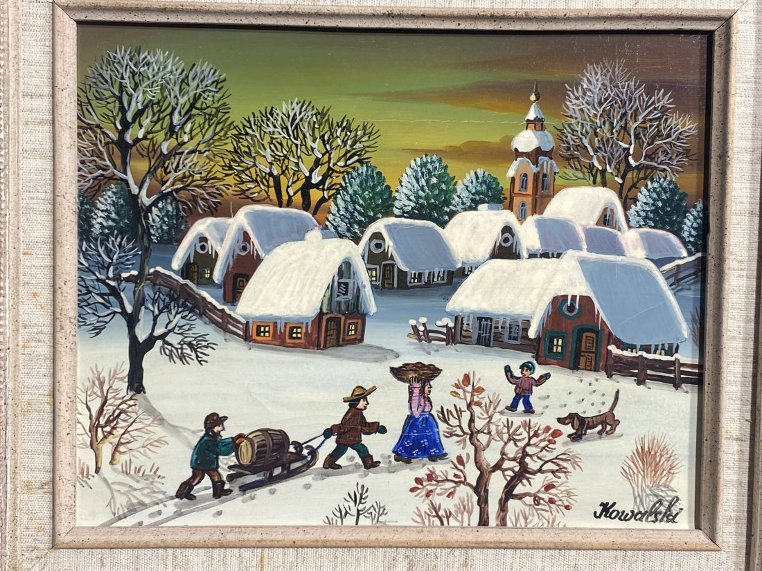 A. Kowalski Hungarian (b. 1926) Oil Painting: A. Kowalski (b. 1926)8” x 10”