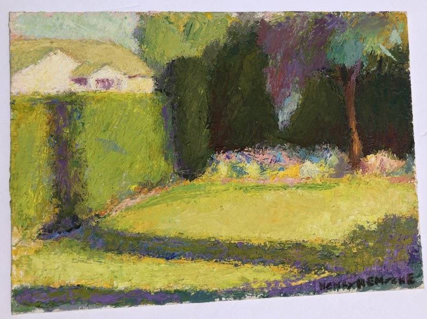 Cape Cod Hensche Hawthorne School Oil Painting: Cape Cod Hensche Hawthorne School Oil Painting..SiE is 10” x 14”
