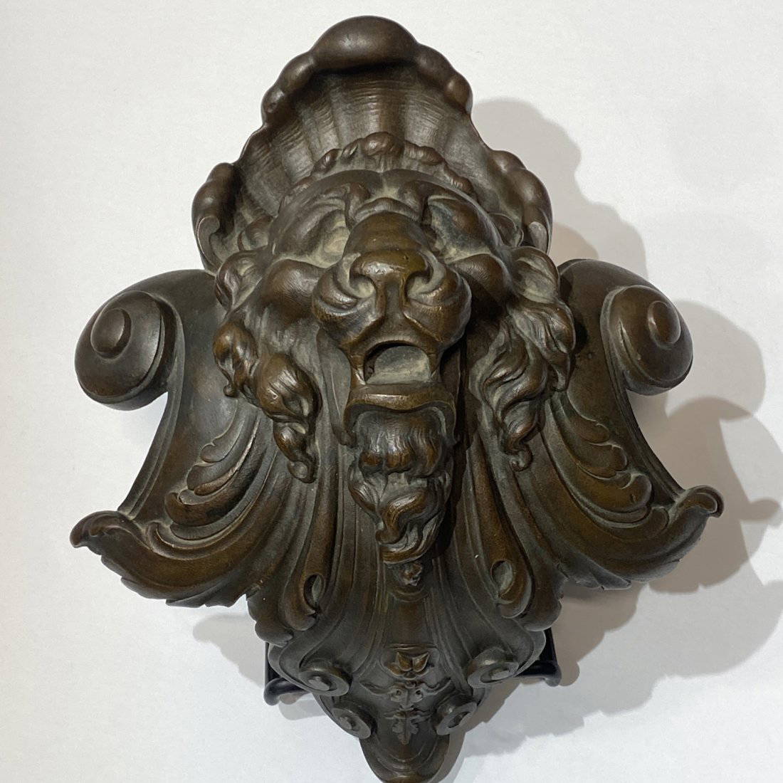 Antique Bronze Lion Head Door Knocker ? Handle? Very Well Cast Auction