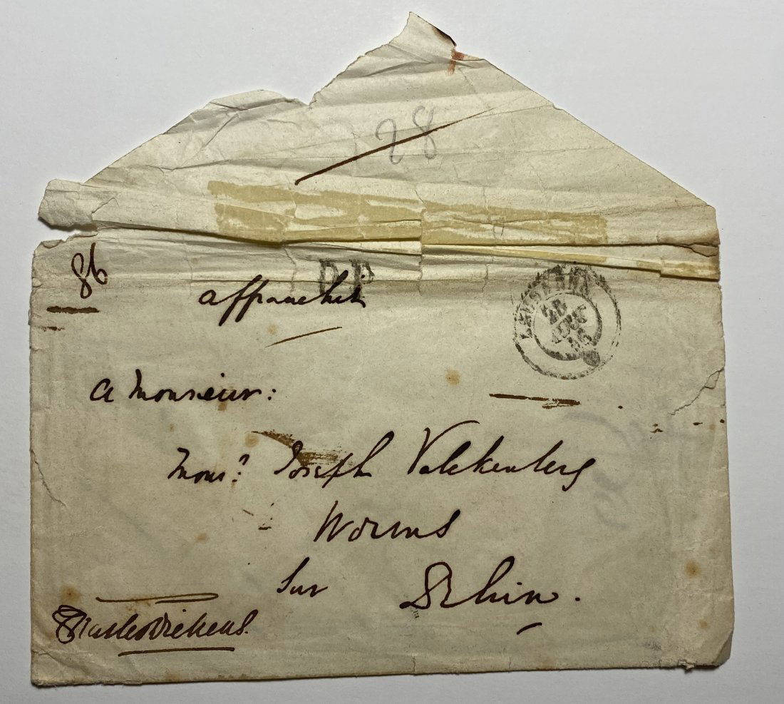 Charles Dickens Signed envelope (1 of 5)