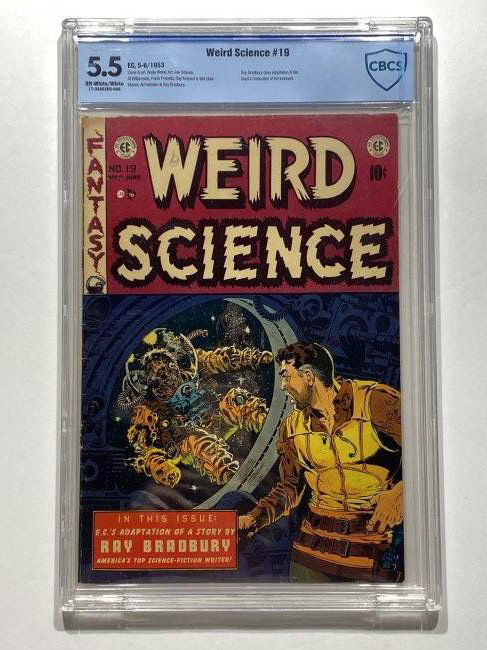 Weird Science EC comics # 19 1953 CBCS 5.5 (1 of 4)