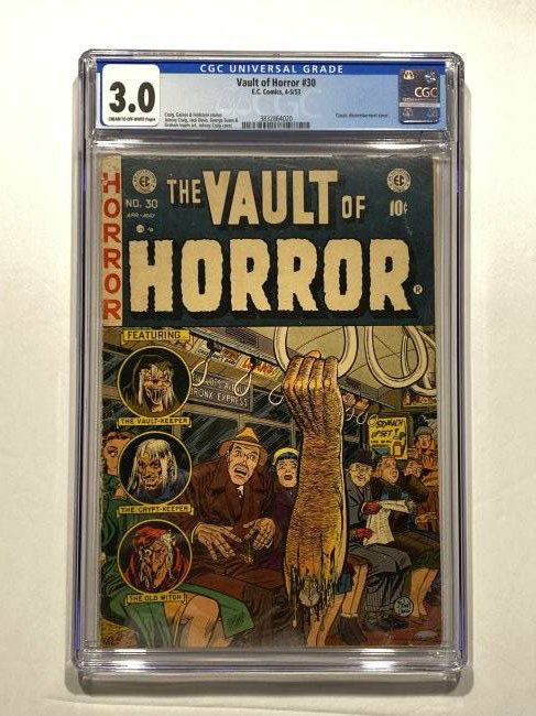 Vault of Horror # 30 EC Comics 1953 CGC 3.0 (1 of 3)