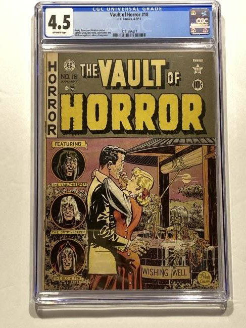 Vault of Horror # 18 EC Comics 1953 CGC 34.5 (1 of 3)