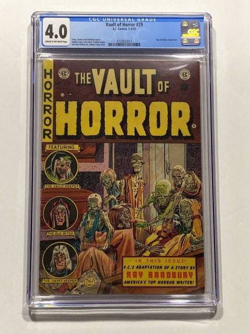 Vault of Horror # 29 EC Comics 1953 CGC 4.0 (1 of 4)