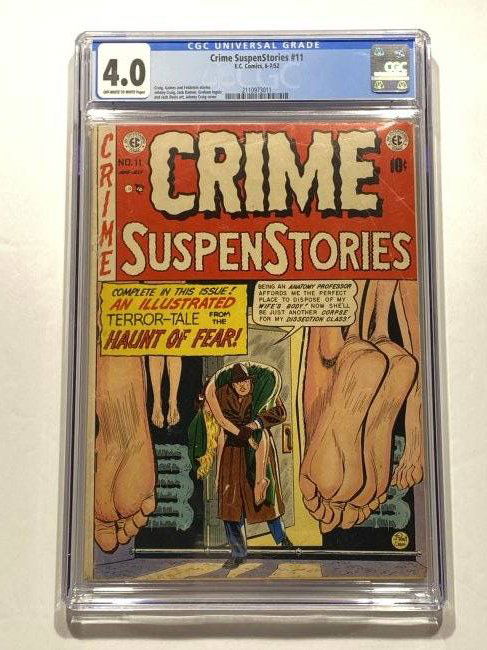 Crime Suspense Stories # 11 EC comics 1952 CGC 4.0 (1 of 4)