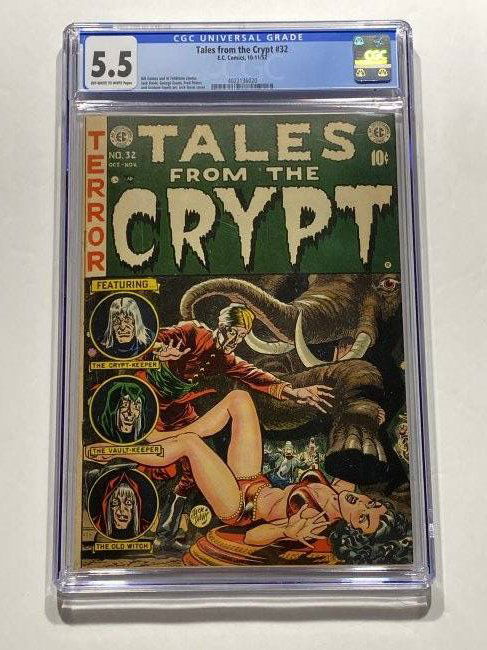 Tales From the Crypt # 32 EC comics 1952 CGC 5.5 (1 of 4)