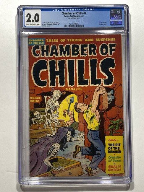 Chamber Of Chills # 7 Harvey Publication CGC 2.0 (1 of 3)