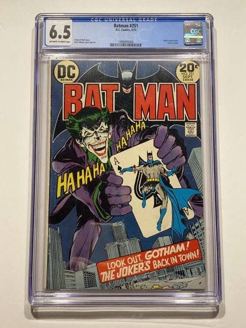 Batman # 251 DC comics 1973 CGC 6.5 (1 of 3)