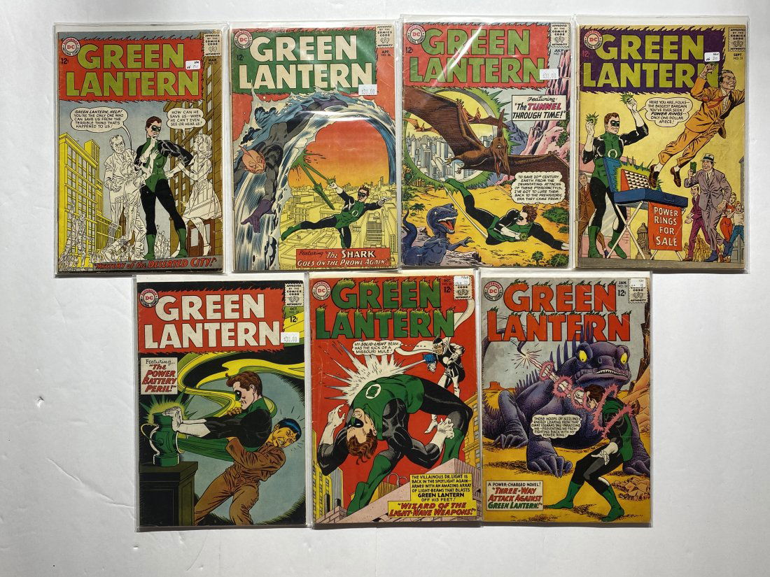 DC Comics Green Lantern Lot of 7 Comics 27,28,30,31,32,33,34 (1 of 4)