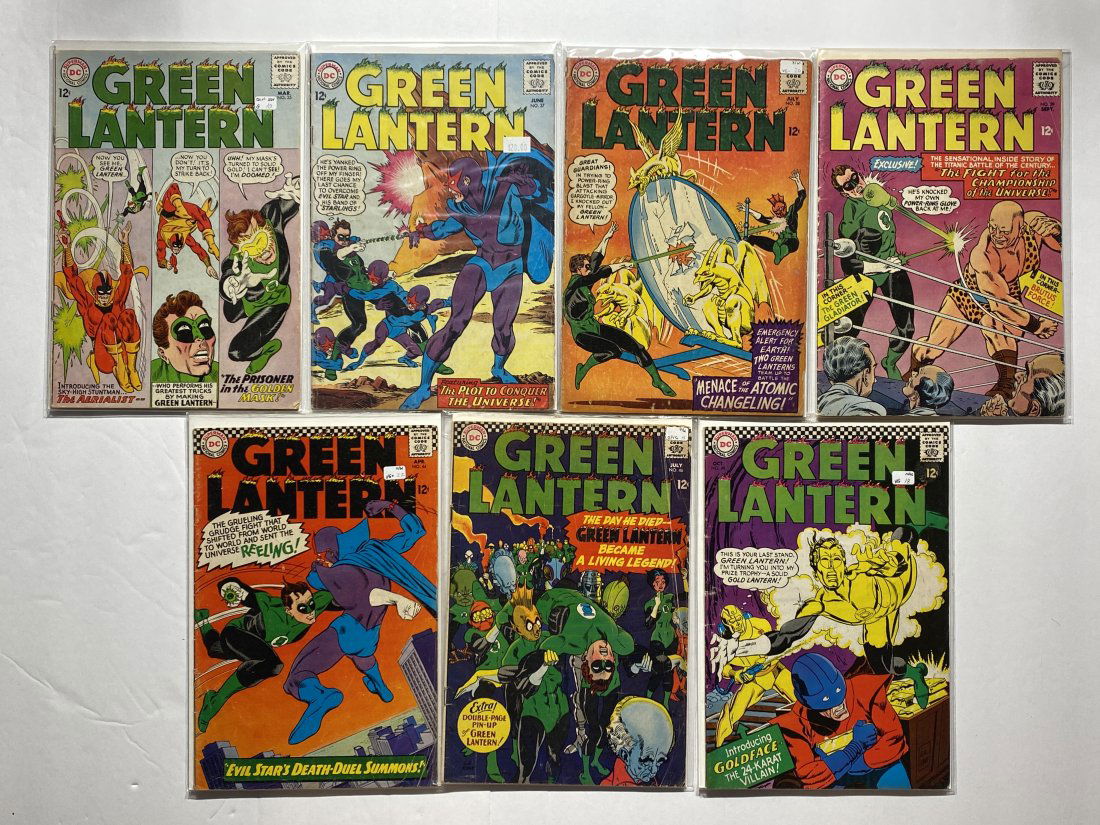 DC Comics Green Lantern Lot of 7 Comics 35,37,38,39,44,46,48 (1 of 4)
