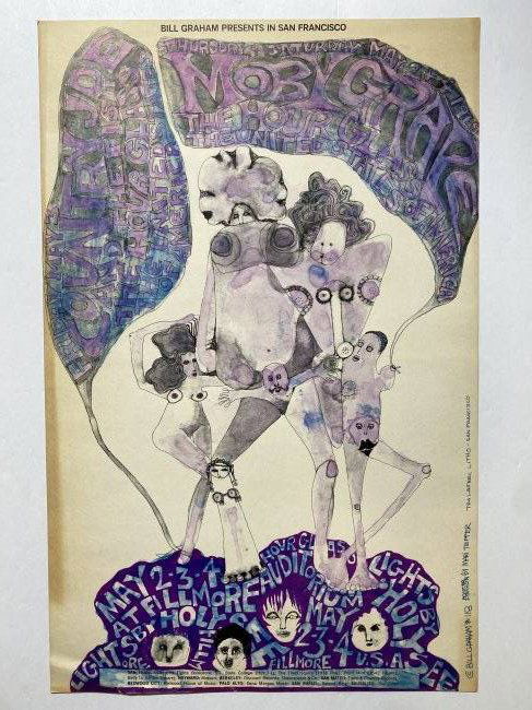 1968 BG-118 Moby Grape Hour Glass Fillmore: 1968 BG-118 Moby Grape Hour Glass Fillmore --TITLE: Bg-118 --PERFORMERS: Moby Grape, Hour Glass, Country Joe and the Fish and United States of America --VENUE: Fillmore --CITY: San Francisco --DATE: 0