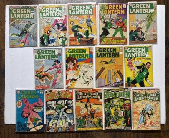 Lot of 14 Green Lantern comics Early issues (1 of 8)