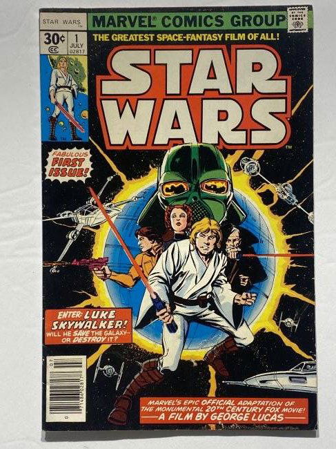 Star Wars comic number 1 1977 (1 of 7)