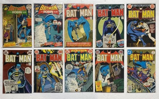 Lot of 10 Batman Comics (1 of 5)