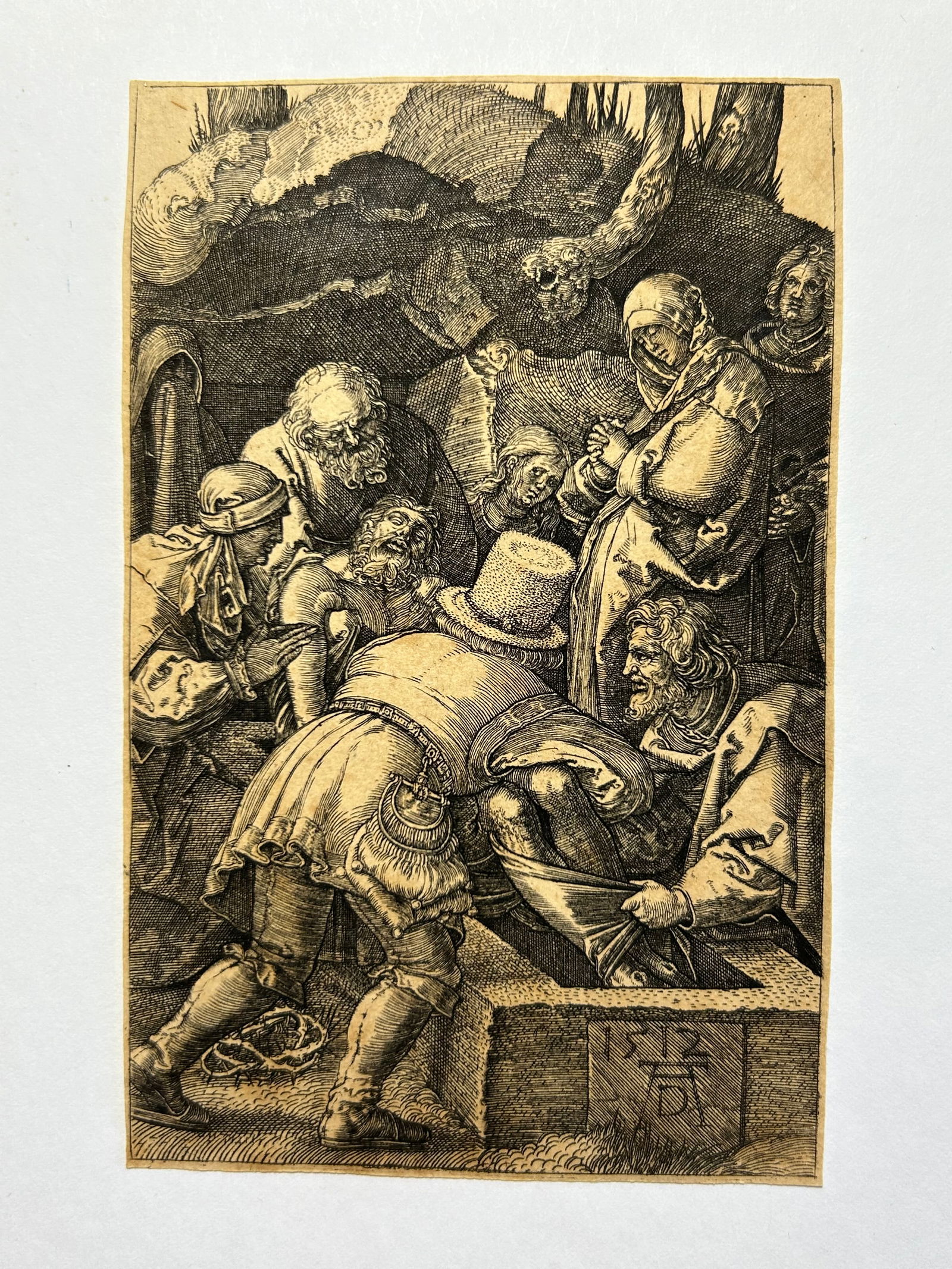 Albrecht Durer Engraving Dated 1512 (1 of 5)