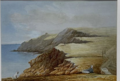 William Payne 1760-1830 Original Painting auction Receipt Phillips New York RARE