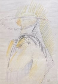 Keith Morrow Martin (1911 - 1983) Original Pencil Drawing