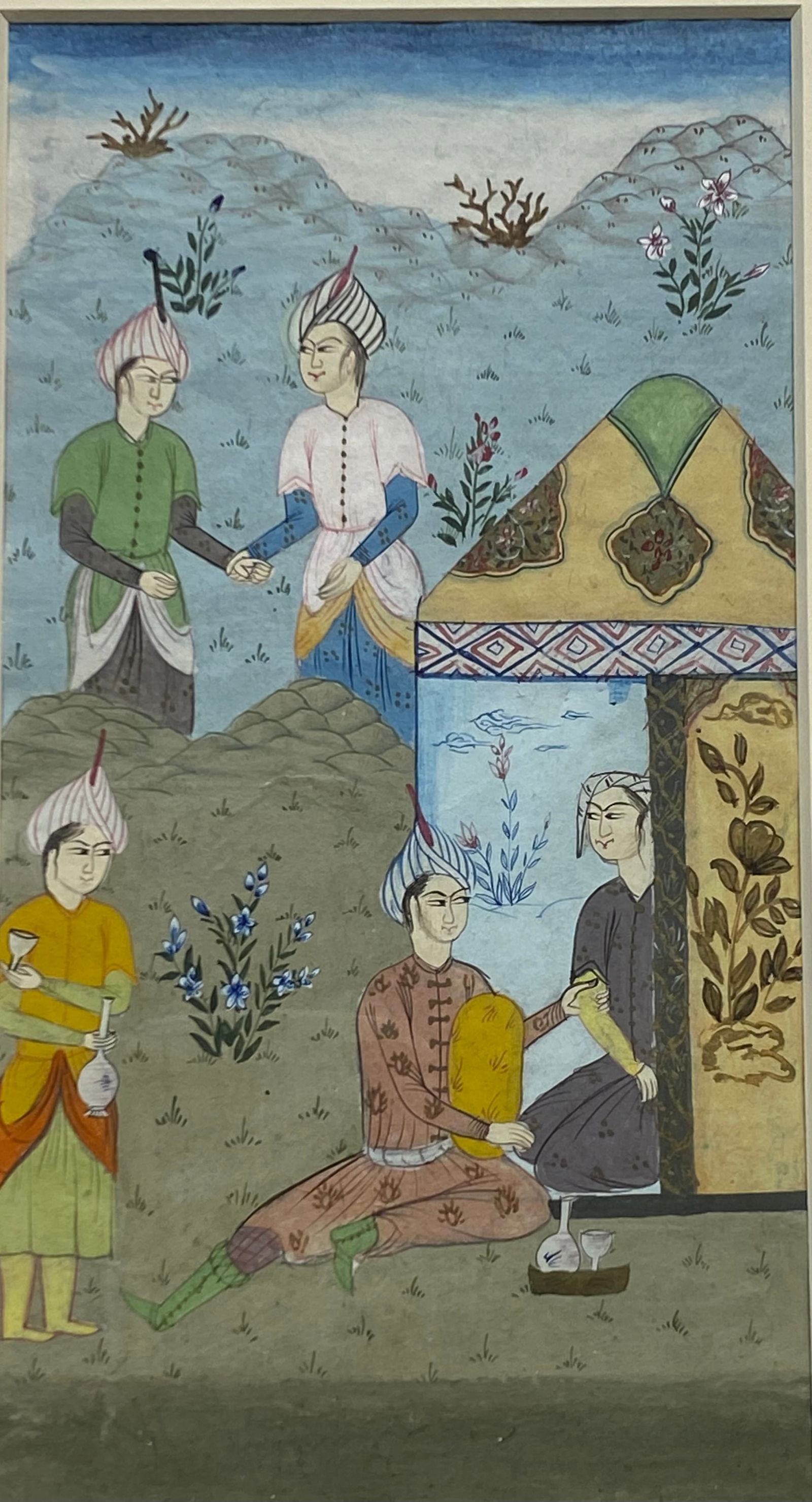 Persian Miniature Painting Highly detailed (1 of 4)