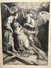 Peter Paul Rubens (1577 - 1640) Etching