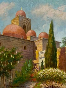 Caravia ?  Oil Painting on Board