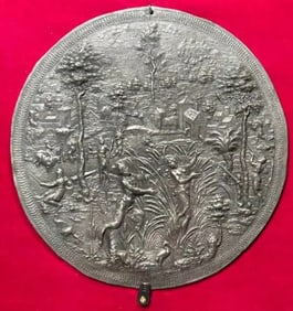 Paulus van Vianen 1570-1614 Silversmith Lead Plaque 17th Century very Rare