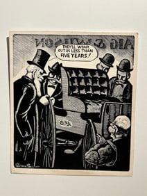 Grover Page woodblock print circa 1938