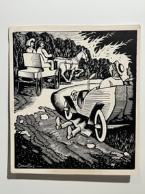 Grover Page woodblock print circa 1938
